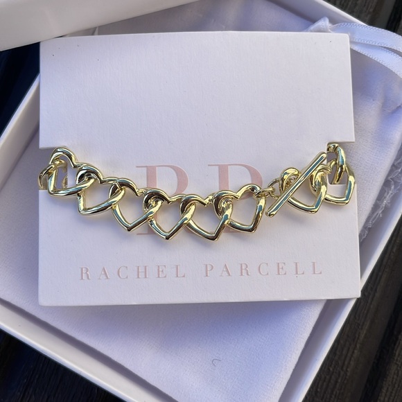 Rachel Parcell - Gold Heart Chain Bracelet - Picture 4 of 13